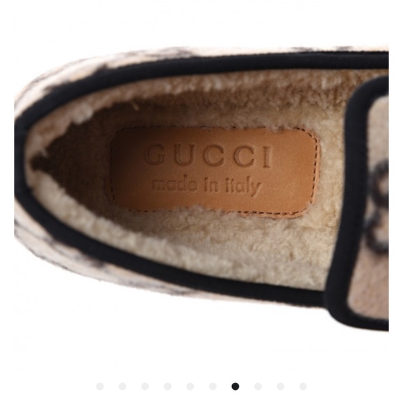 COPY - COPY - Gucci Womens wool shoes loafers - Picture 7 of 8